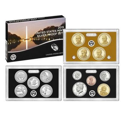2015 United States Mint Silver Proof Set